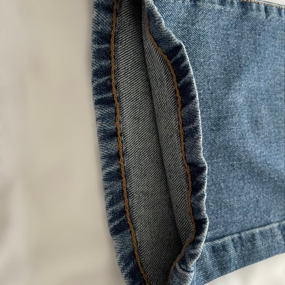 Guess Women's 1981 Straight Blue Jeans (26) - Picture 5 of 8